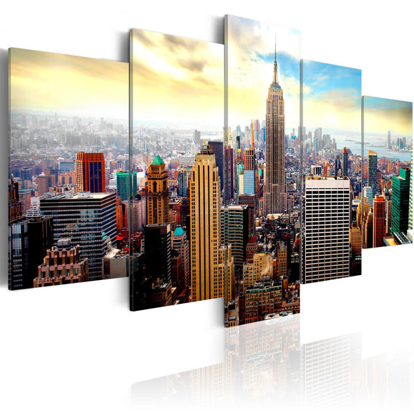 Canvas Print - Heart of the city