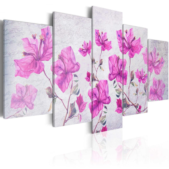 Canvas Print - Purple Flowers