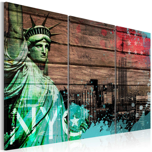 Canvas Print - NYC collage II
