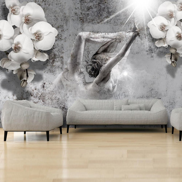 Wall mural - Arrangement with orchid