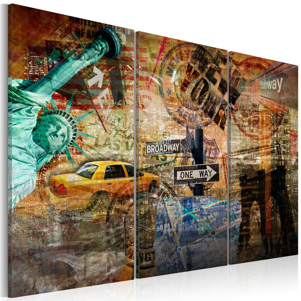 Canvas Print - The essence of NYC