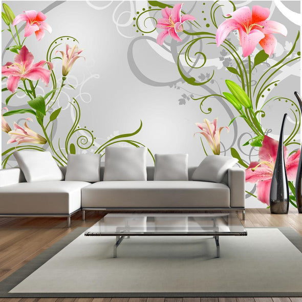 Wall mural - Subtle beauty of the lilies III