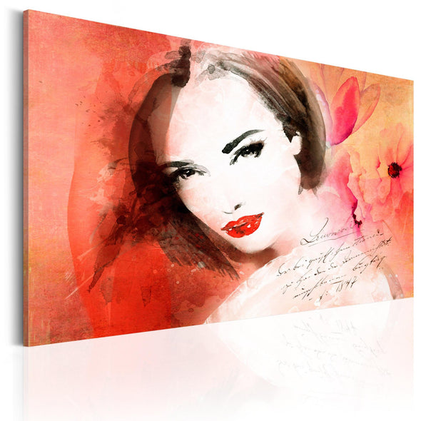 Canvas Print - Crimson Lady
