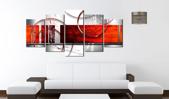 Canvas Print - Emphasis: red theme