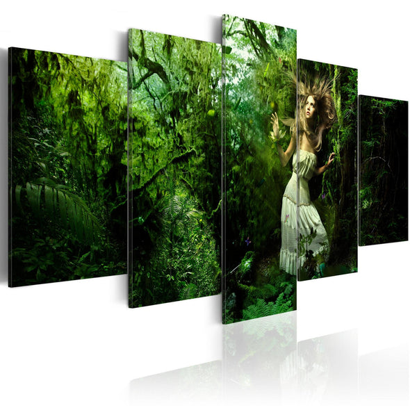 Canvas Print - Lost in greenery