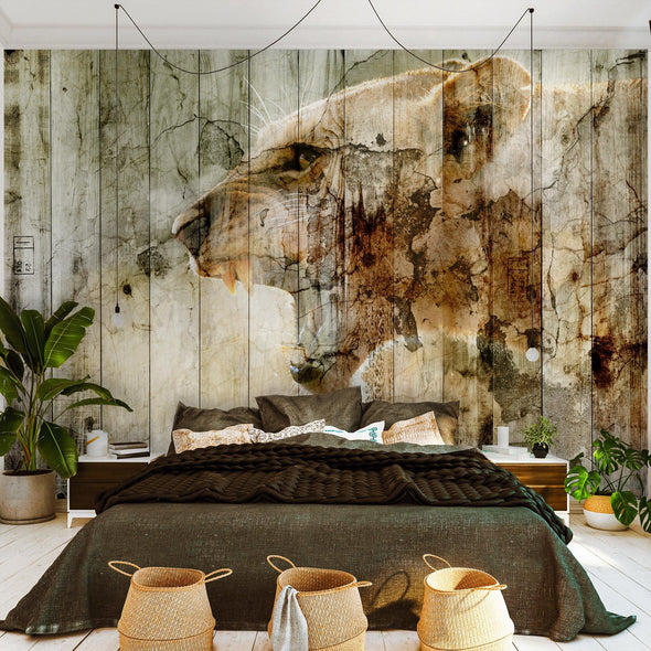 Peel and stick wall mural - Unbridled Beauty
