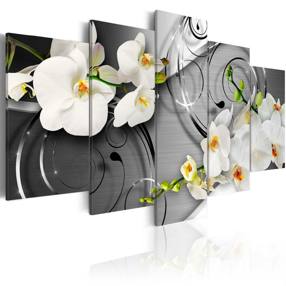 Canvas Print - Milky orchids