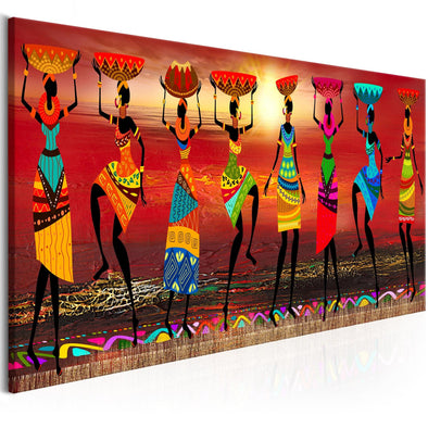 Canvas Print - African Women Dancing