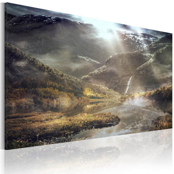 Canvas Print - The land of mists