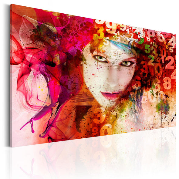 Canvas Print - Woman is a Riddle
