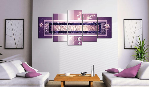 Canvas Print - Purple cascade
