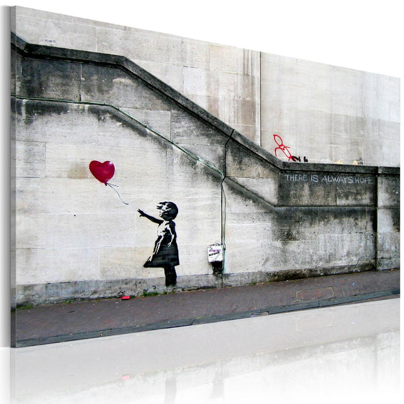 Canvas Print - There is always hope (Banksy)