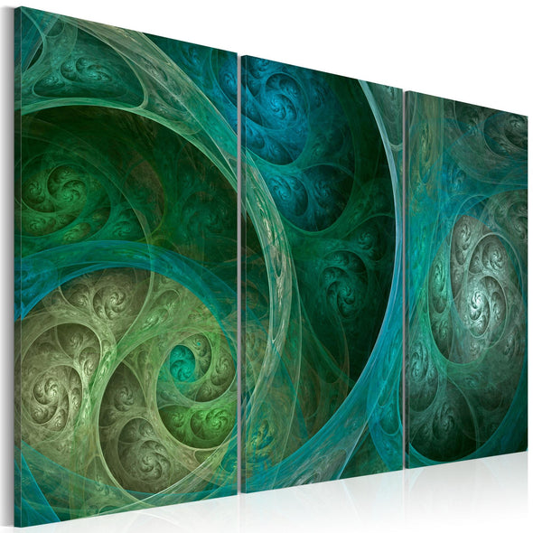 Canvas Print - Turquoise oriental inspiration