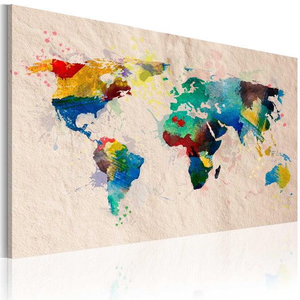 Canvas Print - The World of Colours