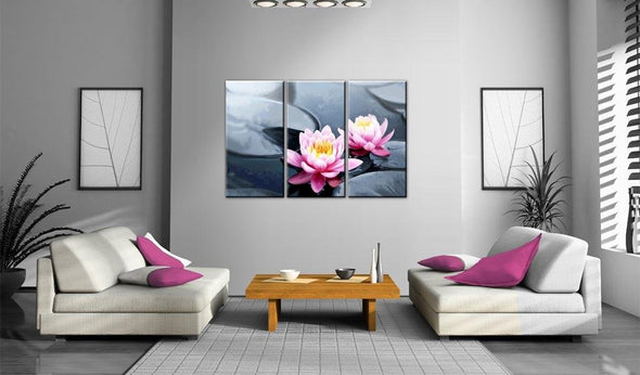 Canvas Print - On the water