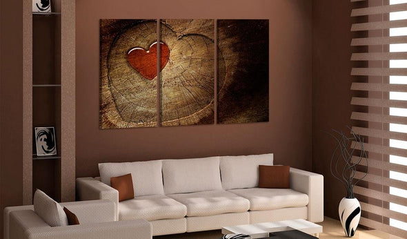 Canvas Print - Old love does not rust - 3 pieces