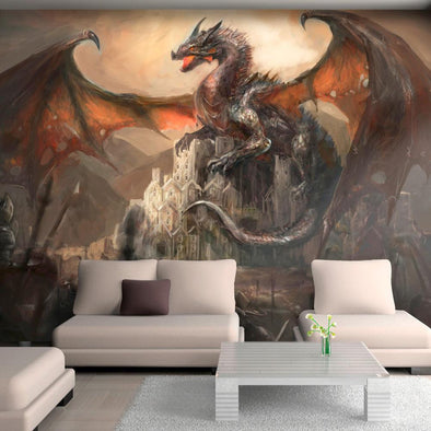 Wall mural - Dragon castle