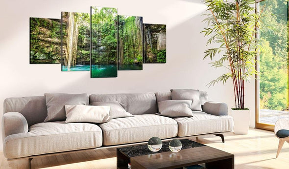 Canvas Print - Waterfall of Trees
