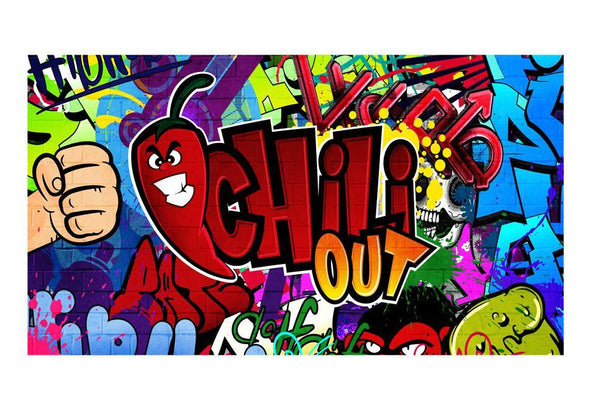 Peel and stick wall mural - Chili Out II
