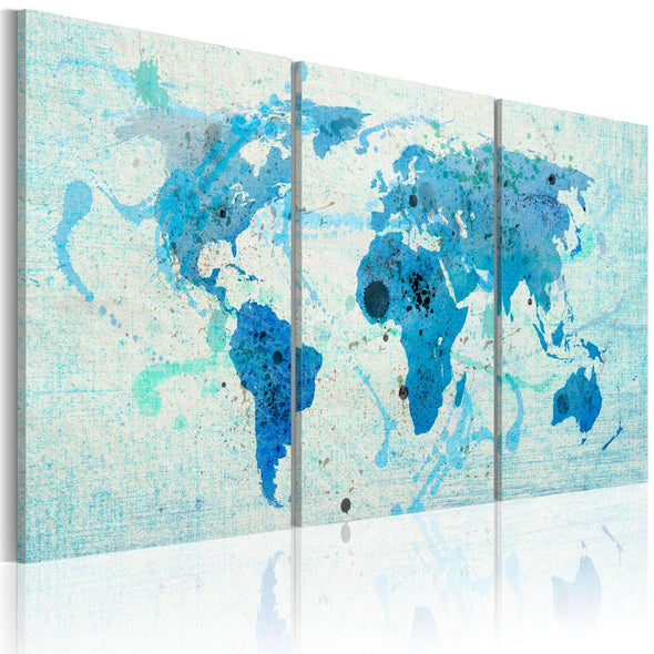 Canvas Print - Continents like oceans