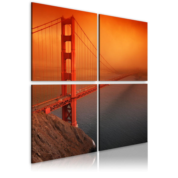 Canvas Print - San Francisco - Golden Gate Bridge