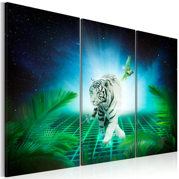 Canvas Print - Ice tiger
