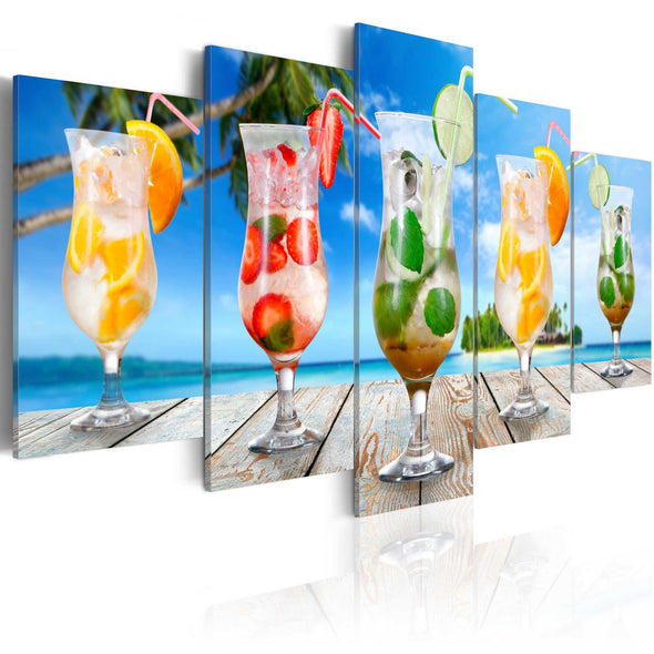 Canvas Print - Summer drinks