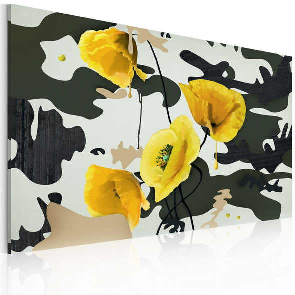 Canvas Print - Painted by poppies