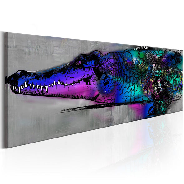 Canvas Print - Blue Alligator