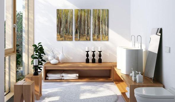 Canvas Print - The mystery of Sherwood Forest - triptych