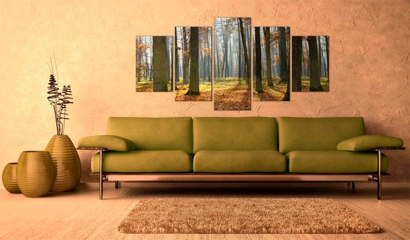 Canvas Print - A nice forest landscape