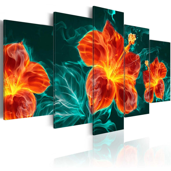 Canvas Print - Flaming Lily
