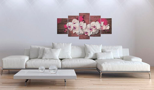 Canvas Print - Joy and orchid