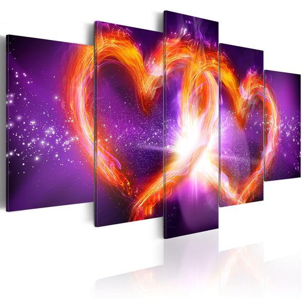 Canvas Print - Flames of love